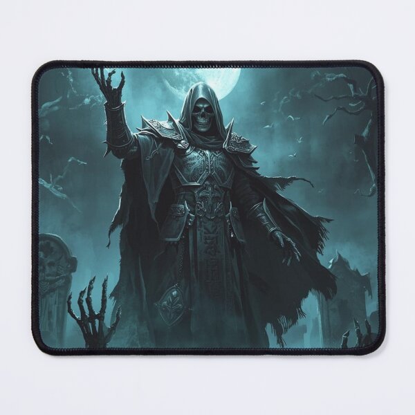 Item preview, Gravewarden – Master of the Dead | Dark Fantasy Necromancer Art designed and sold by Ferdopalec.