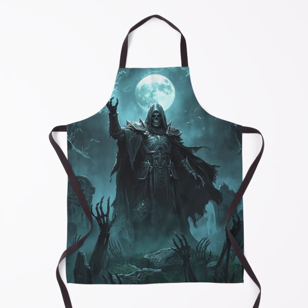 Item preview, Gravewarden – Master of the Dead | Dark Fantasy Necromancer Art designed and sold by Ferdopalec.