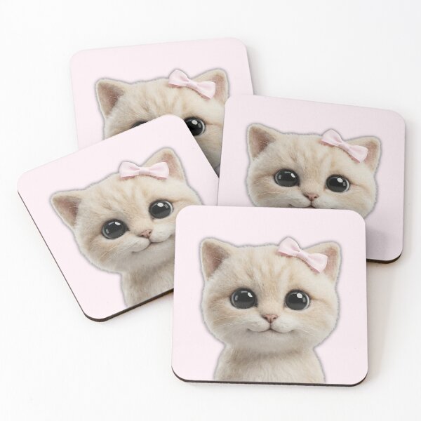 Item preview, Neko the Kawaii Kitten | Hyper-realistic Needle Felt Plushcore designed and sold by Velvet Studio | Sailguga.