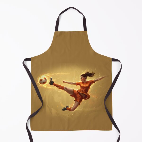 Item preview, female soccer player in action designed and sold by Nikoleta Vukovic.