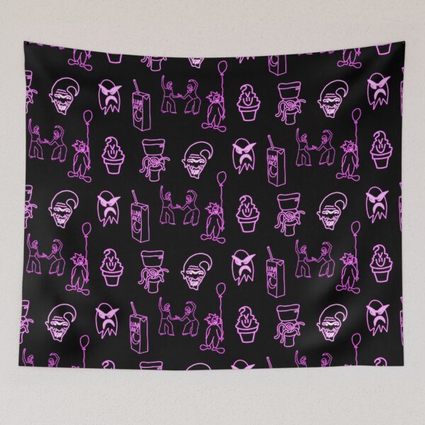 Item preview, i saw the tv glow - the pink opaque neon effect sticker pack designed and sold by rilesweir.