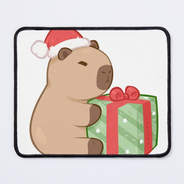 Item preview, Cute capybara christmast gift designed and sold by Luvioxy Art.