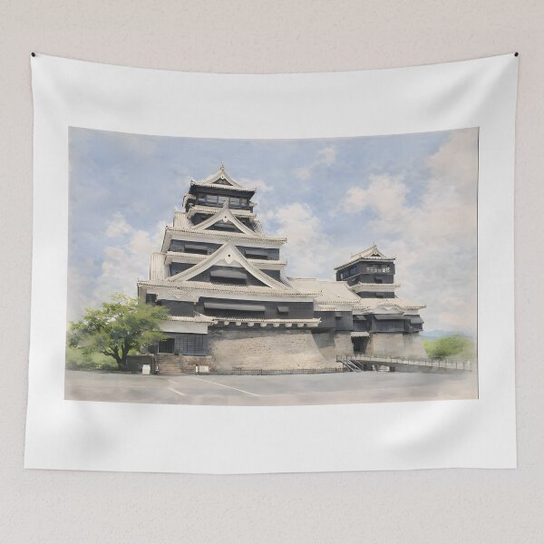Item preview, Kumamoto Castle designed and sold by Sunny806.