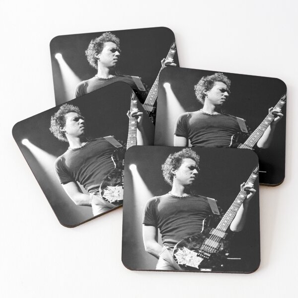 Item preview, Kirk Hammett - BW Photograph designed and sold by ConcertImages.
