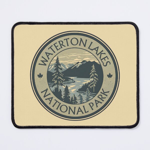 Item preview, Waterton Lakes National Park - Canada designed and sold by GoodOldVintage.