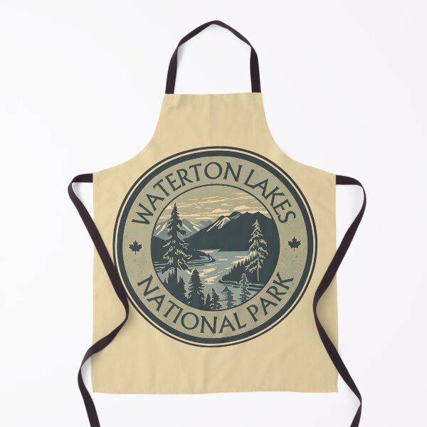 Item preview, Waterton Lakes National Park - Canada  designed and sold by GoodOldVintage.