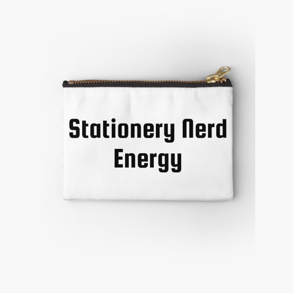 Item preview, Stationery Nerd Energy designed and sold by Ninjacatoff.