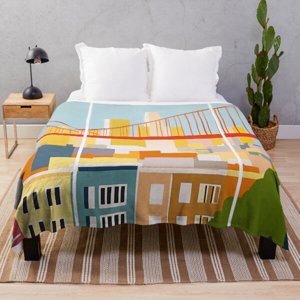 Item preview, San Francisco Golden Gate Pastel Skyline designed and sold by SkylineVistas Designs.