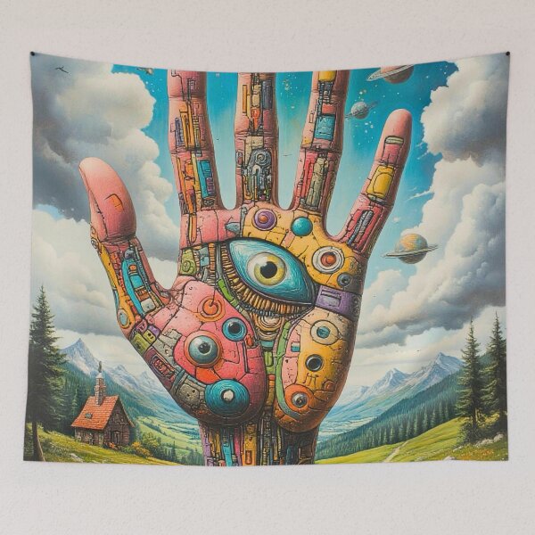 Item preview, Surreal Hand of Worlds designed and sold by Nox Studios.