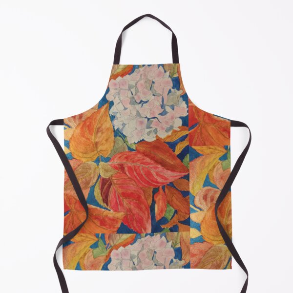 Item preview, Pink hydrangea in autumn watercolour  designed and sold by esvb.