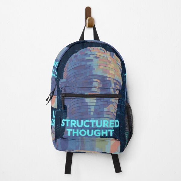Item preview, Structured Thought: The Digital Architecture of Mind designed and sold by JanRizz.