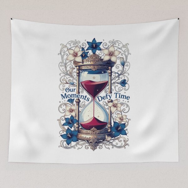 Item preview, Our Moments Defy Time Hourglass Gifts T-Shirt | Enchanted Romance Emblem Tee | Intricate Affection Collection designed and sold by YMLux.