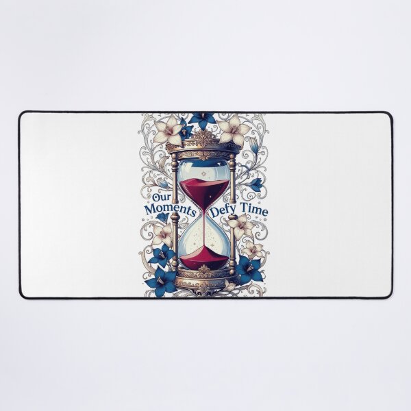 Item preview, Our Moments Defy Time Hourglass Gifts T-Shirt | Enchanted Romance Emblem Tee | Intricate Affection Collection designed and sold by YMLux.