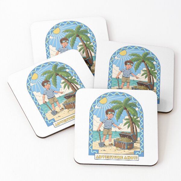 Item preview, Adventure Ahoy! Cute Treasure Island Illustration designed and sold by Senkov.