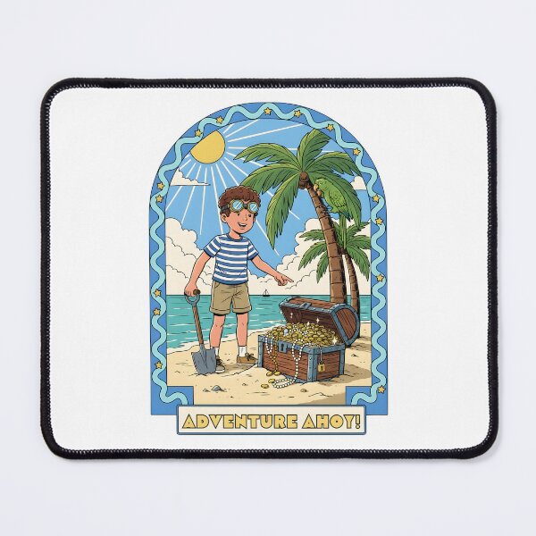 Item preview, Adventure Ahoy! Cute Treasure Island Illustration designed and sold by Senkov.
