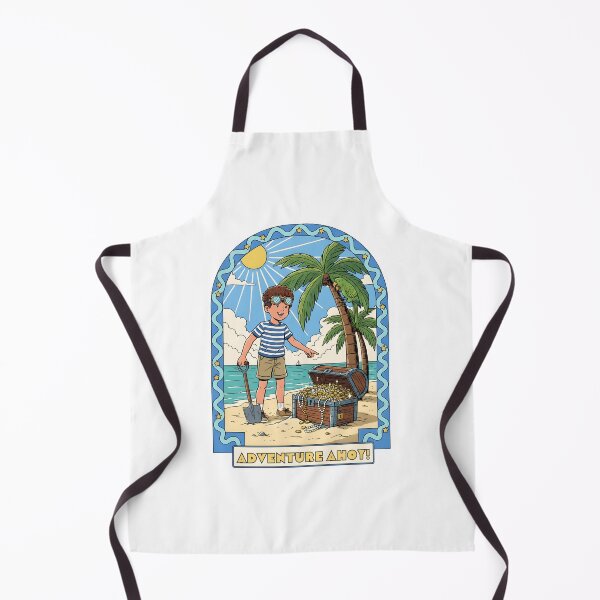 Item preview, Adventure Ahoy! Cute Treasure Island Illustration designed and sold by Senkov.
