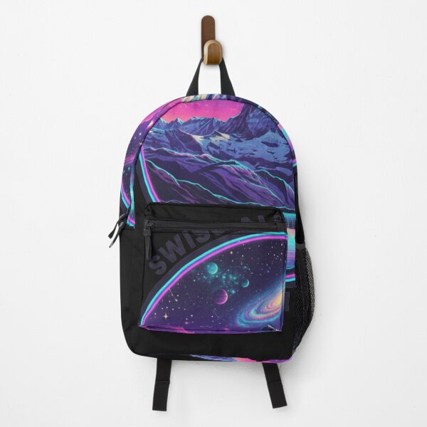 Artikelvorschau, Swiss Alps Cosmic – Neon Mountain Odyssey Edition entworfen und verkauft von Tily360.