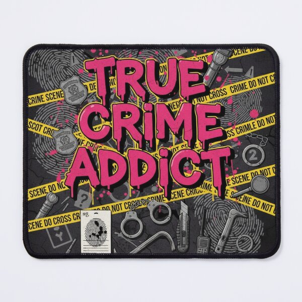 Item preview, True Crime Addict | Dark Crime Scene Aesthetic Illustration designed and sold by JLMWorks.