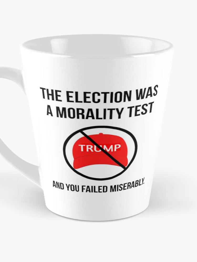 Thumbnail 3 of 4, Coffee Mug, Morality test designed and sold by Rachel the Artist .