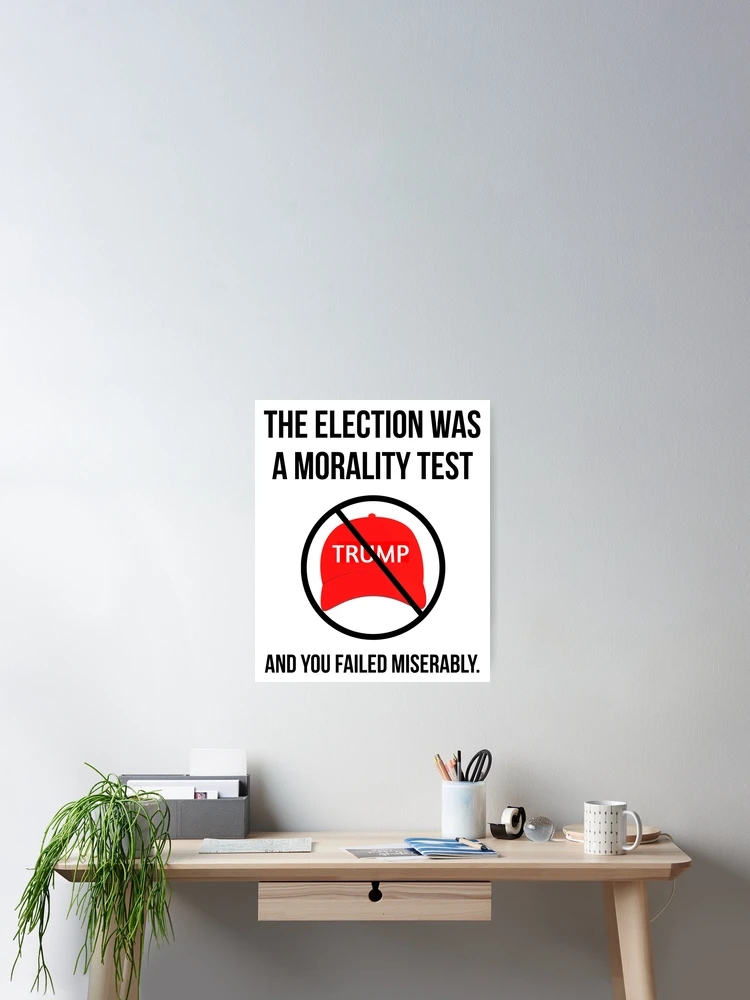 Thumbnail 2 of 3, Poster, Morality test designed and sold by Rachel the Artist .