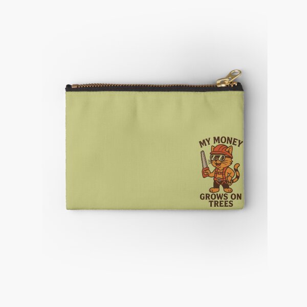 Item preview, My Money Grows On Trees Cat Arborist Design designed and sold by Meandmyshop.