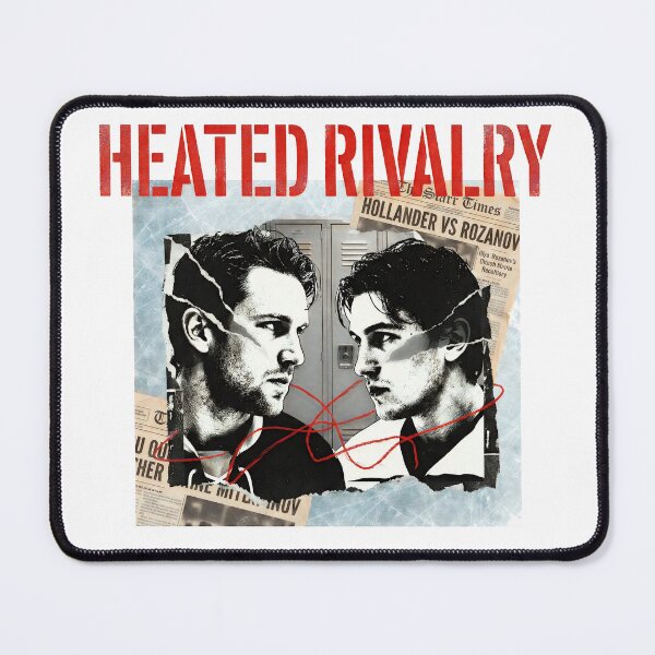 Item preview, Heated Rivalry – Intense Romantic Rivals Illustration (3) designed and sold by WallaceSilvaART.