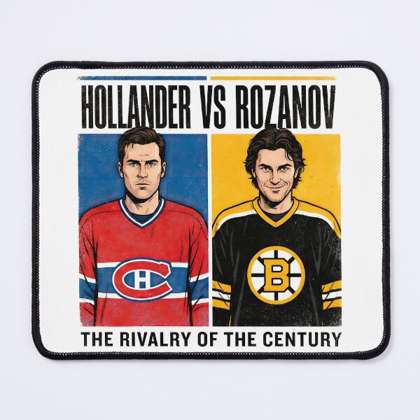 Item preview, Heated Rivalry – Intense Romantic Rivals Illustration designed and sold by WallaceSilvaART.