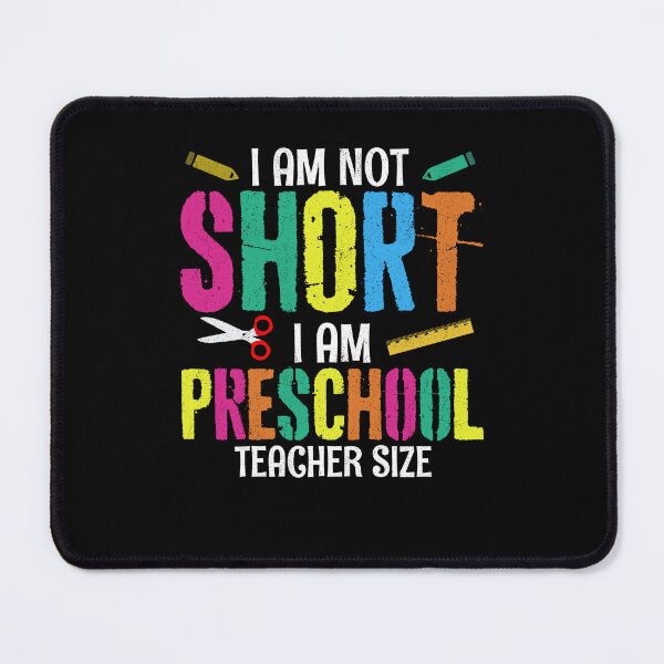 Item preview, I Am Not Short I Am Preschool Teacher Size designed and sold by Gogetgiggles.