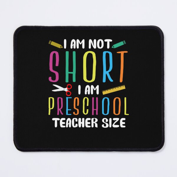 Item preview, I Am Not Short I Am Preschool Teacher Size Funny designed and sold by Gogetgiggles.