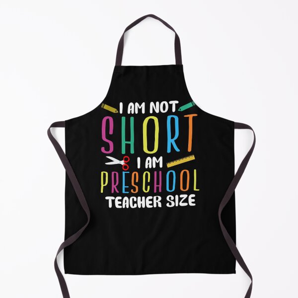 Item preview, I Am Not Short I Am Preschool Teacher Size Funny designed and sold by Gogetgiggles.