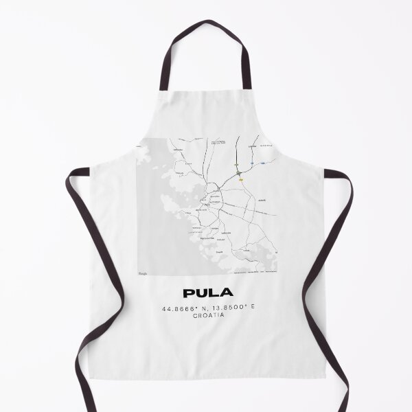 Item preview, Pula Croatia Minimal Map Print | Modern City Illustration | Travel Decor designed and sold by RM-Journey.