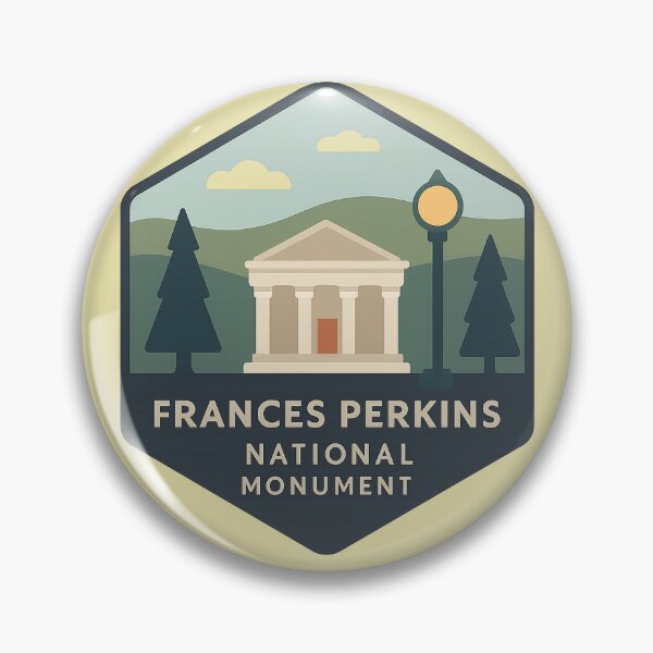 Item preview, Frances Perkins National Monument  designed and sold by Broken Antler Designs .