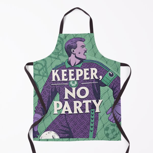 Item preview, Keeper, No Party – Football Goalkeeper Illustration designed and sold by RAVisuals.