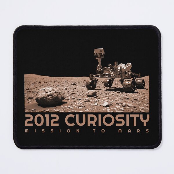 Item preview, 2012 Curiosity Rover Mission to Mars Space Exploration Poster designed and sold by KiwiRider.