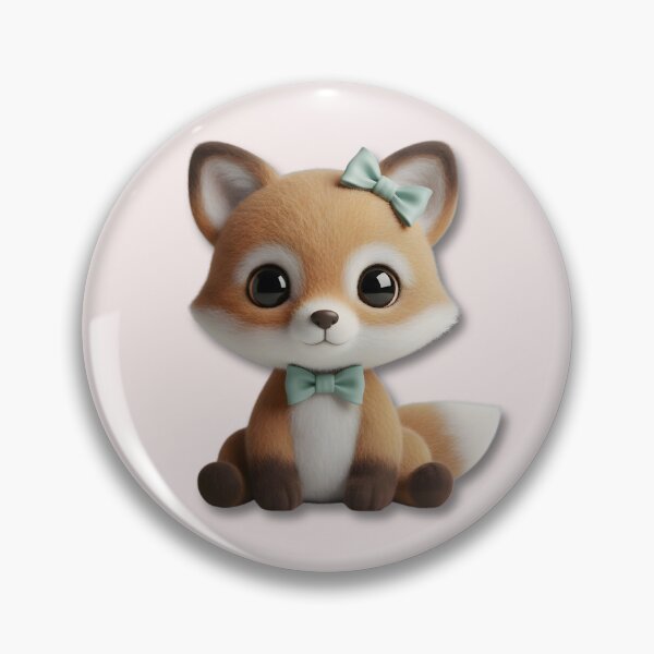 Item preview, Kiko the Elegant Fox Cub | Needle Felt Plushcore designed and sold by Velvet Studio | Sailguga.
