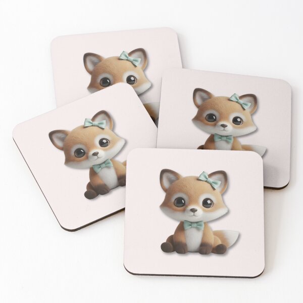 Item preview, Kiko the Elegant Fox Cub | Needle Felt Plushcore designed and sold by Velvet Studio | Sailguga.