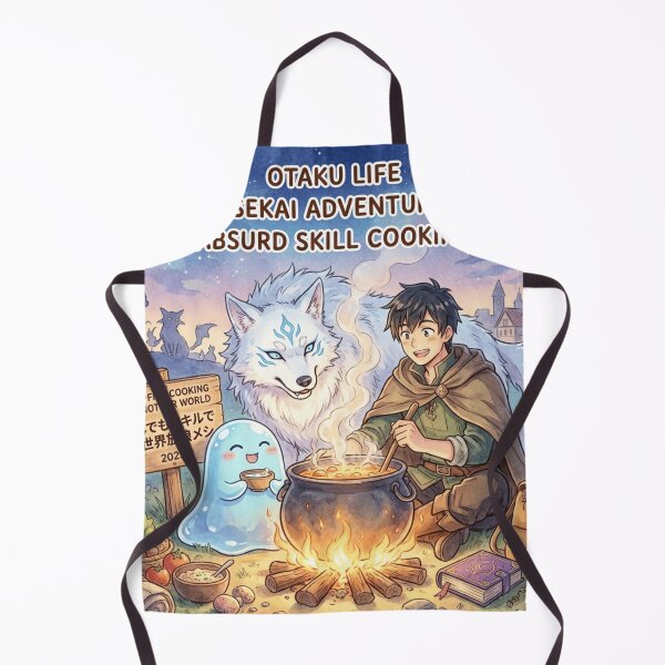 Item preview, Campfire Cooking in Another World: Otaku Isekai Adventure & Absurd Skill Cooking designed and sold by Taha Art Designs.
