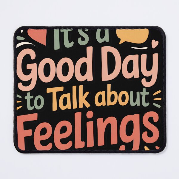 Item preview, It's A Good Day to Talk About Feelings designed and sold by Print-Panda.