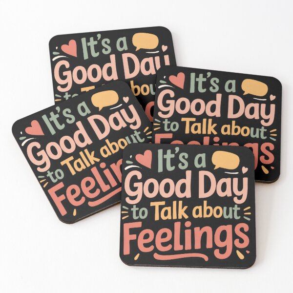 Item preview, It's A Good Day to Talk About Feelings designed and sold by Print-Panda.