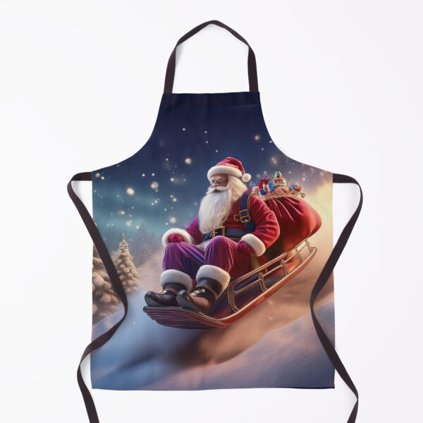 Item preview, Sledding Santa designed and sold by Kathy Weaver.