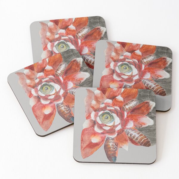 Item preview, Bug Flower Fish Eye Drawing designed and sold by Artfully Angelic.