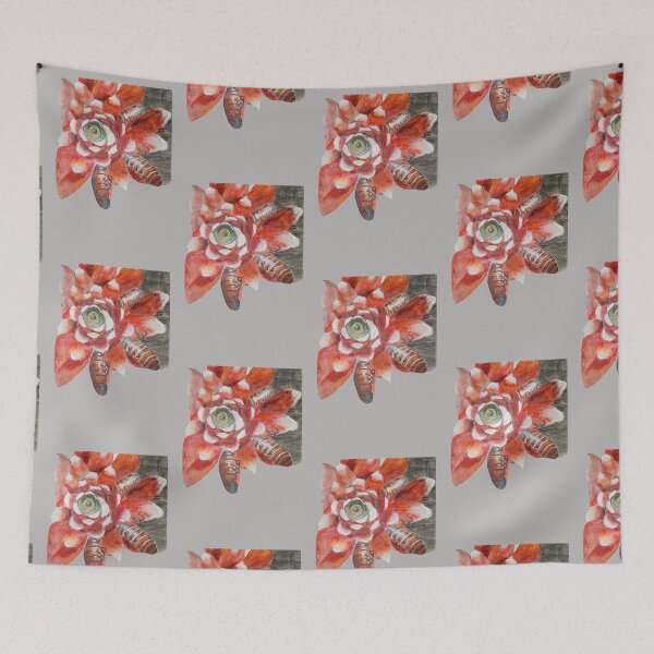 Item preview, Bug Flower Fish Eye Drawing designed and sold by Artfully Angelic.