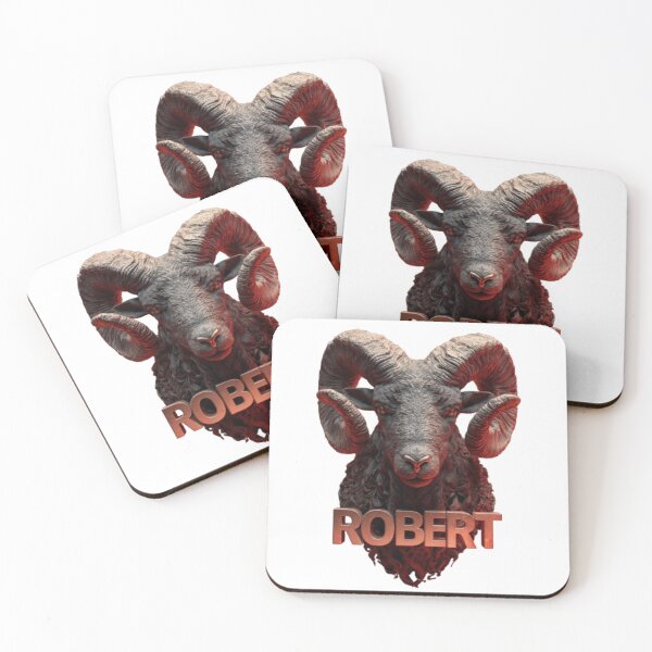 Item preview, Robert: The Fiery Aries Ram designed and sold by AlexLineArt.