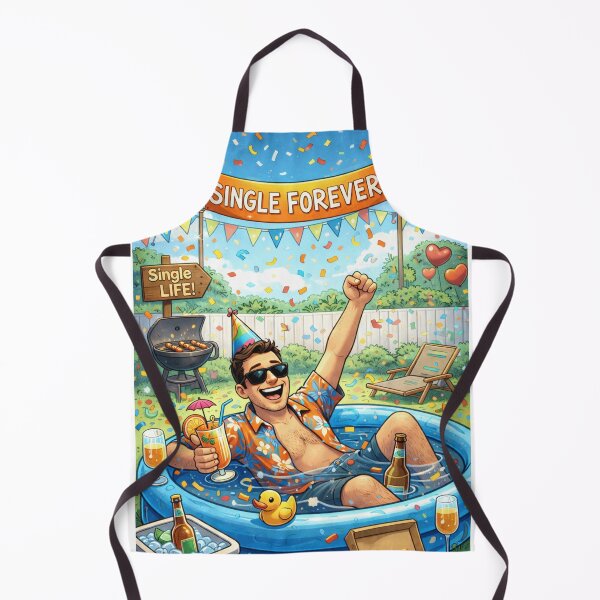 Item preview, Single Forever (Happily) – Funny Single Life Celebration Design designed and sold by sami88art.