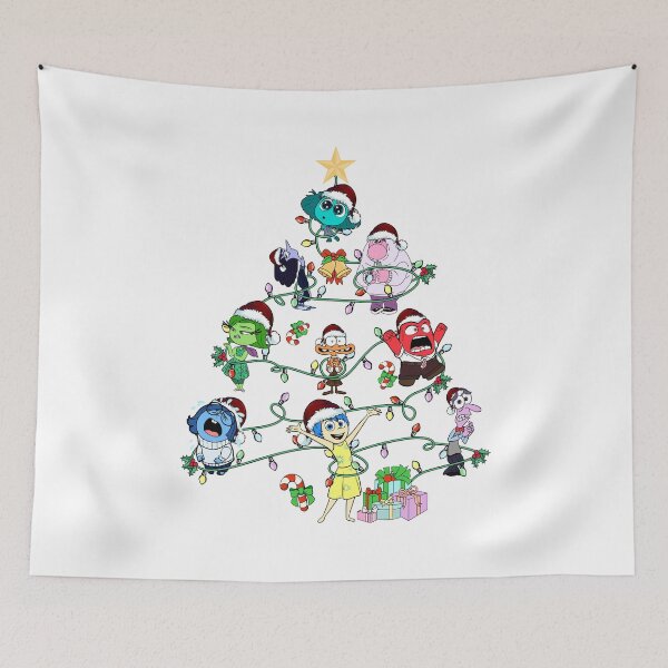 Item preview, Inside Out Emotions Christmas Tree Chaos designed and sold by lojadpop.