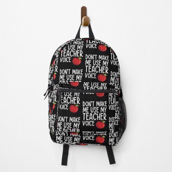 Item preview, Don't Make Me Use My Teacher Voice School Humor designed and sold by Gogetgiggles.