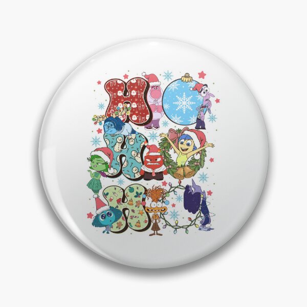 Item preview, Inside Out Emotions Christmas HO HO HO Holiday Design designed and sold by lojadpop.