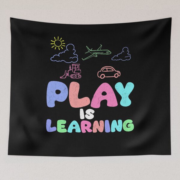 Item preview, Play Is Learning Preschool Teacher Gift designed and sold by Gogetgiggles.