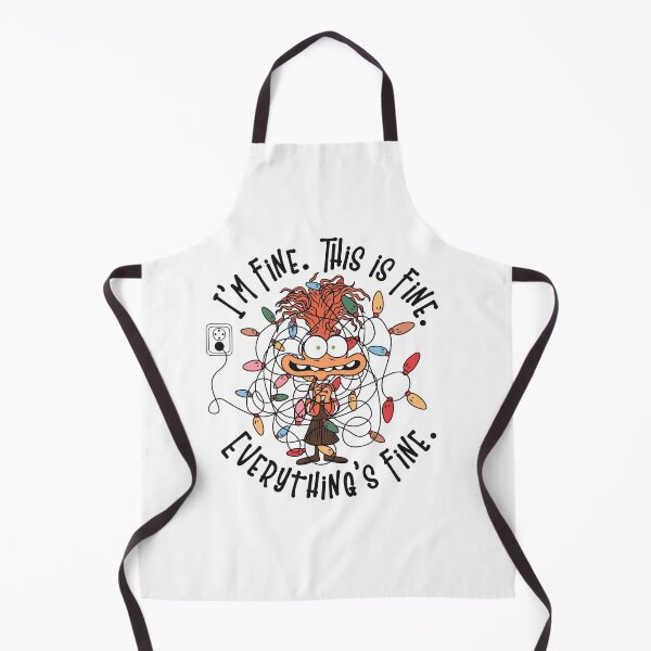 Item preview, Inside Out Anxiety Christmas Stress - I'm Fine Everything's Fine designed and sold by lojadpop.