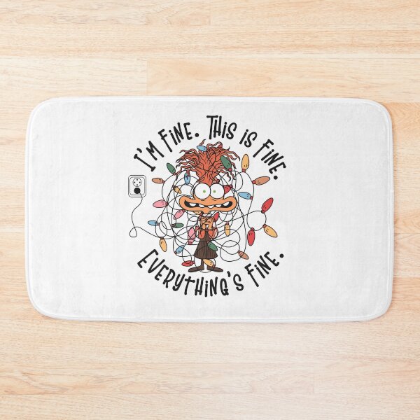 Item preview, Inside Out Anxiety Christmas Stress - I'm Fine Everything's Fine designed and sold by lojadpop.